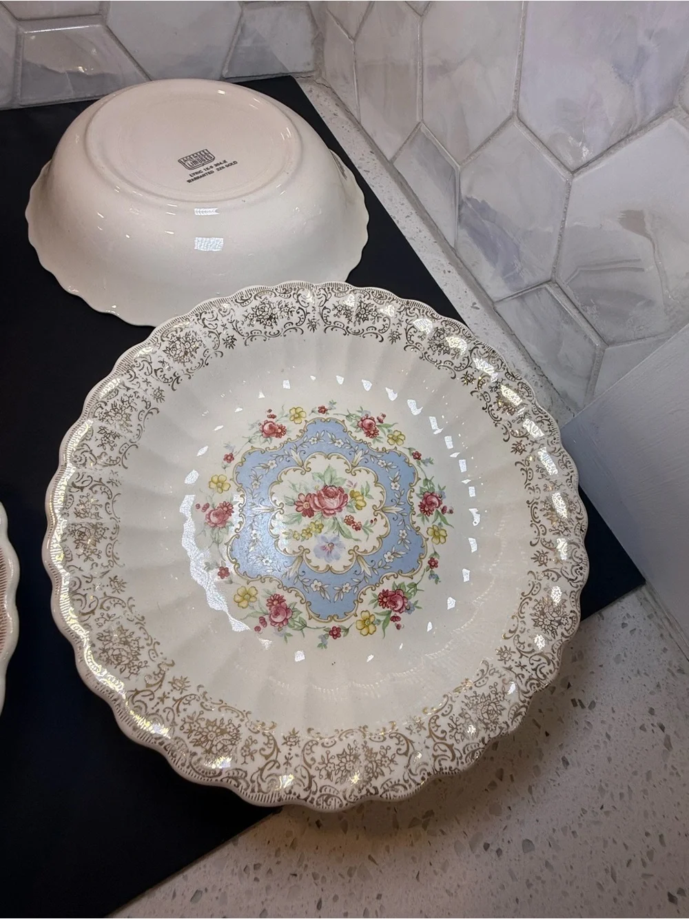 Set of 6 Limoges Lyric 8
